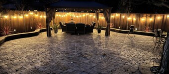Private 4-bedroom house on large creek with serene backyard