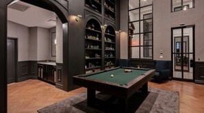 Game room - Blueground | Financial District, rooftop, nr Wall St (New York)