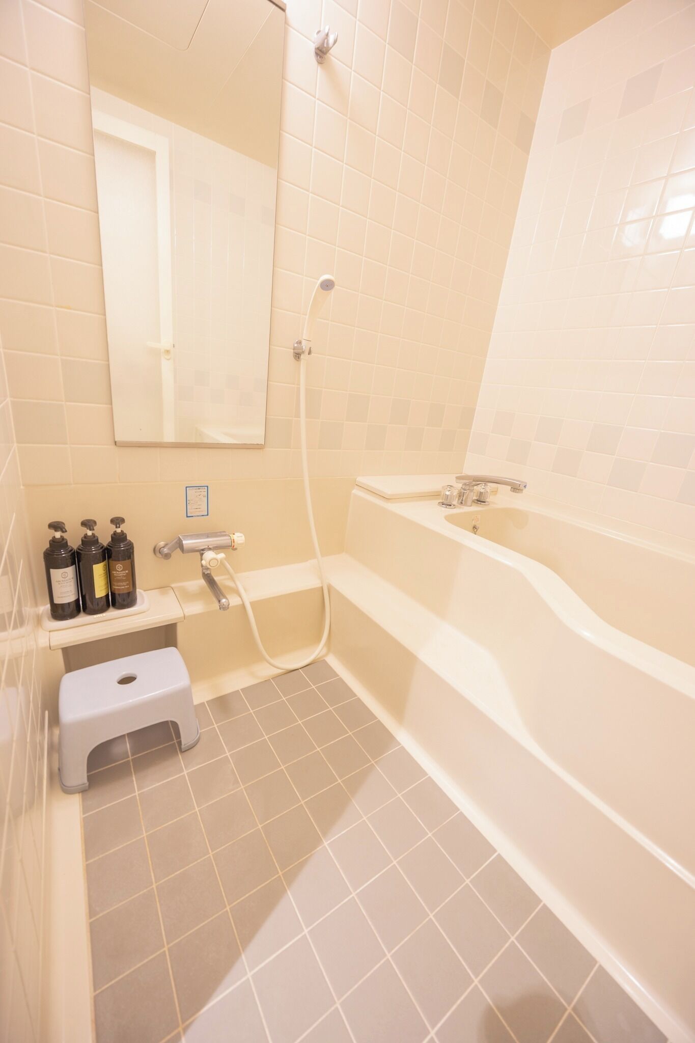 Hair dryer, towels