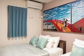 Desk, iron/ironing board, free WiFi, bed sheets