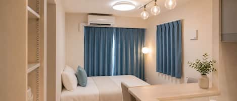 1 chambre, bureau, fer et planche Ă repasser, accĂšs au Wi-Fi (inclus)