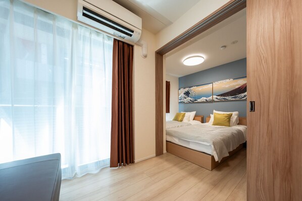1 bedroom, desk, iron/ironing board, free WiFi