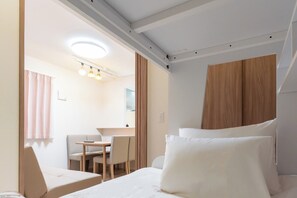 Desk, iron/ironing board, free WiFi, bed sheets