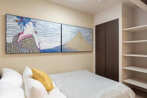 2 bedrooms, desk, iron/ironing board, free WiFi