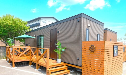 Newly built Trailer house rental villa Building / Aso Kumamoto