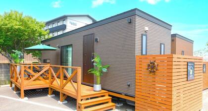 Newly built Trailer house rental villa Building / Aso Kumamoto