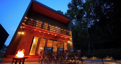Newly built in 2025 Luxury furniture and appliances included Luxury design villa in the forest BB / Minamitsurugun Yamanashi