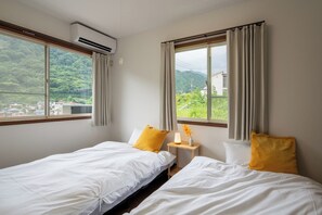 4 間睡房、熨斗/熨衫板、免費 Wi-Fi、床單