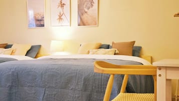 Desk, iron/ironing board, free WiFi, bed sheets