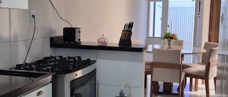 Een oven, een kookplaat