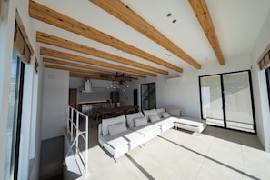 Villa, Sea View | Living area
