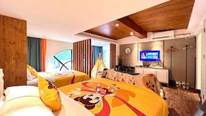 Deluxe Twin Room | Blackout drapes, soundproofing, free WiFi