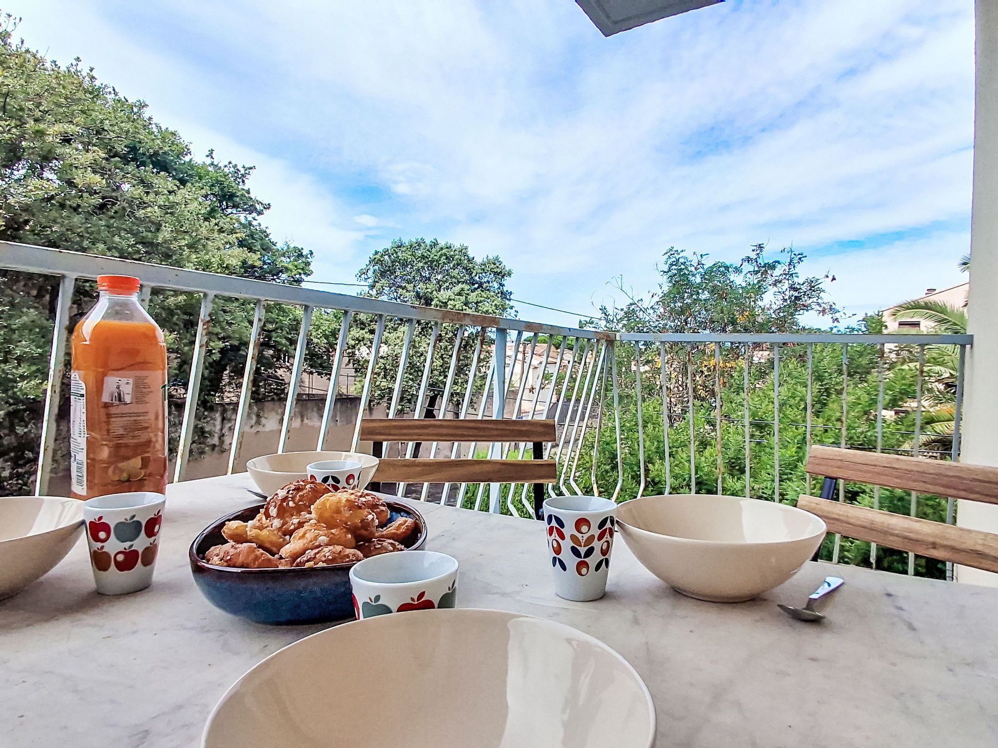 Opções para refeição ao ar livre