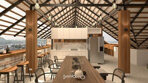 Rooftop terrace