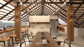 Rooftop terrace