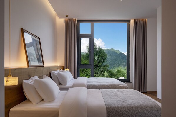 Comfort Double or Twin Room, Housekeeping, Hill View | Desk, free WiFi