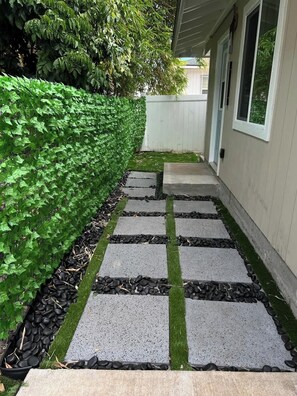 Terrain de l’hébergement 