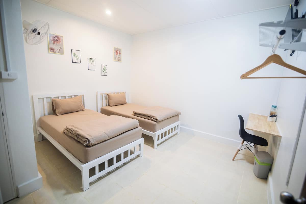 Chambre avec lits jumeaux