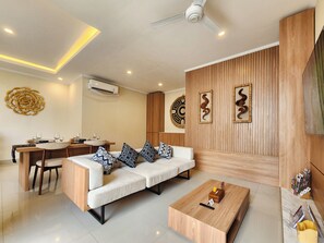 Living area - 3-bedroom Palma Blanca Villa in tranquil Bali (Bali)