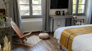 Deluxe-Doppelzimmer, Blick auf den Innenhof