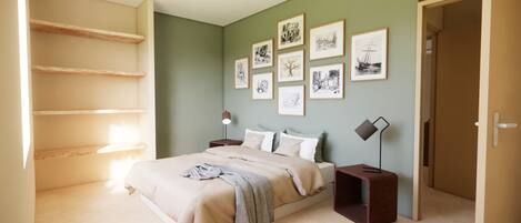 2 Schlafzimmer, kostenloses WLAN, Bettwäsche, Rollstuhlgeeignet