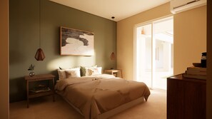 2 chambres, lit parapluie, accès Internet, draps fournis
