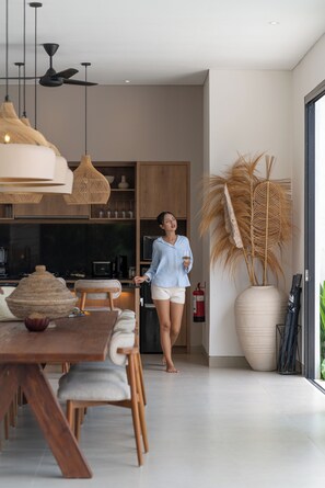 Luxury Villa, 6 Bedrooms, Private Pool, Garden View | Private kitchen | Fridge, microwave, stovetop, coffee/tea maker