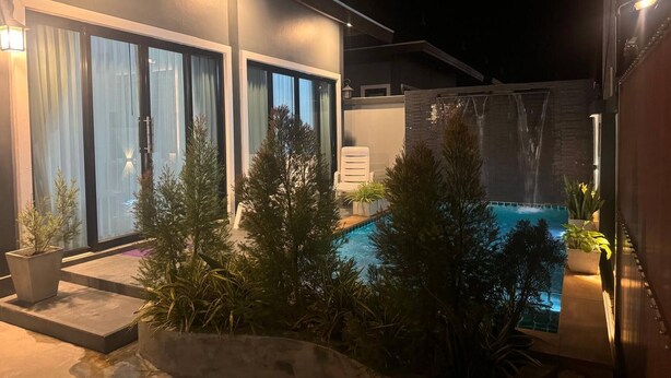 Indoor pool - Private 2 Bedroom Pool Villa in Ao Nang with Stunning Views (Tambon Ao Nang)