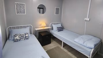1 bedroom, iron/ironing board, bed sheets