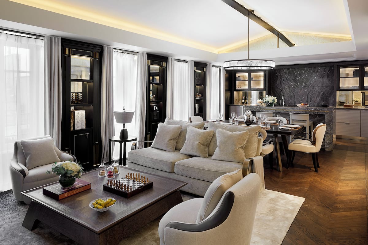 50-inch flat-screen TV with cable channels, offices