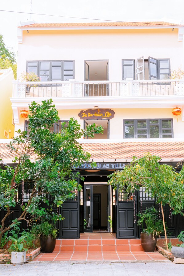 Fassade der Unterkunft