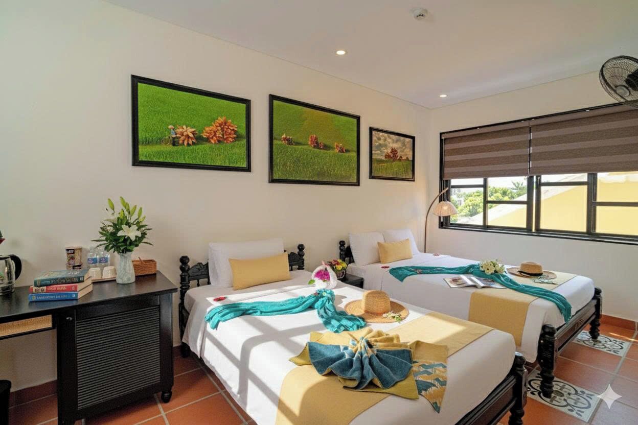 Familiekamer | Luxe beddengoed, donsdekens, pillowtop-bedden, een minibar