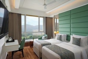 Room, 2 Single Beds, City View | In-room safe, iron/ironing board, free WiFi - The Fern Residency Mumbai, Mira Road, Series by Marriott (Mumbai)