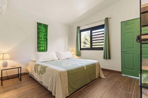 2 slaapkamers, een strijkplank/strijkijzer, wifi, beddengoed