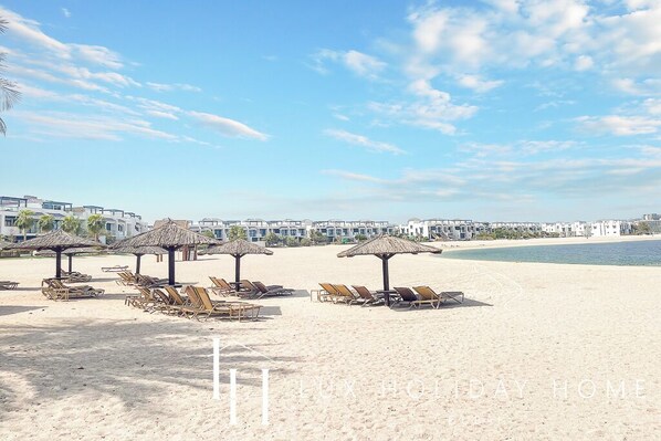 Private beach nearby