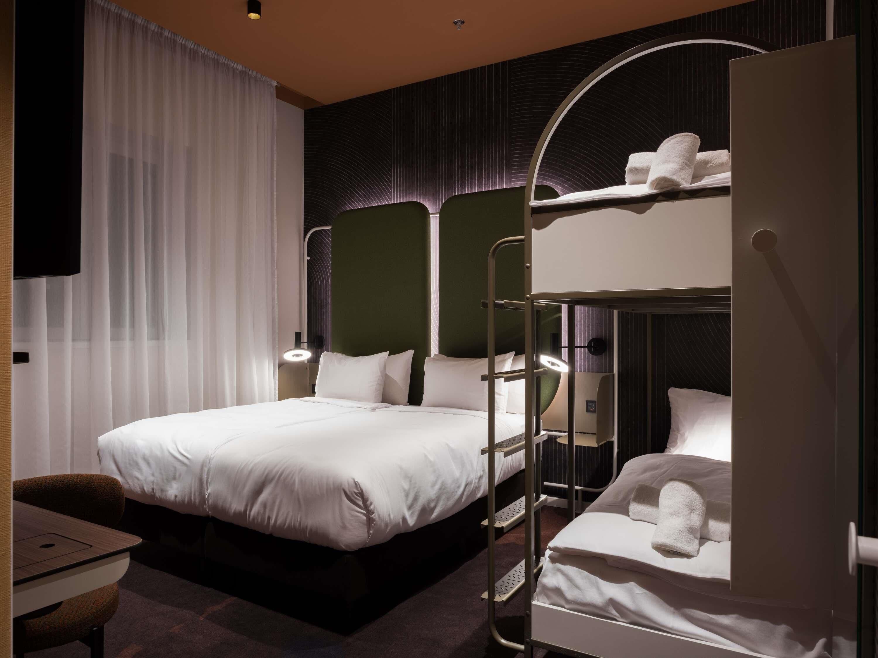 Rideaux occultants, Wi-Fi gratuit, draps fournis