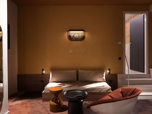 Phòng Suite Junior, 1 giường đôi và sofa giường | Màn/rèm cản sáng, truy cập Internet không dây miễn phí, bộ trải giường