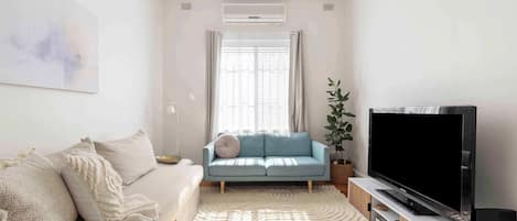 TV, DVD player, offices