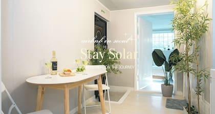 Charming and modern 2-bedroom apartment in brilliant Songpa gu, Seoul with AC