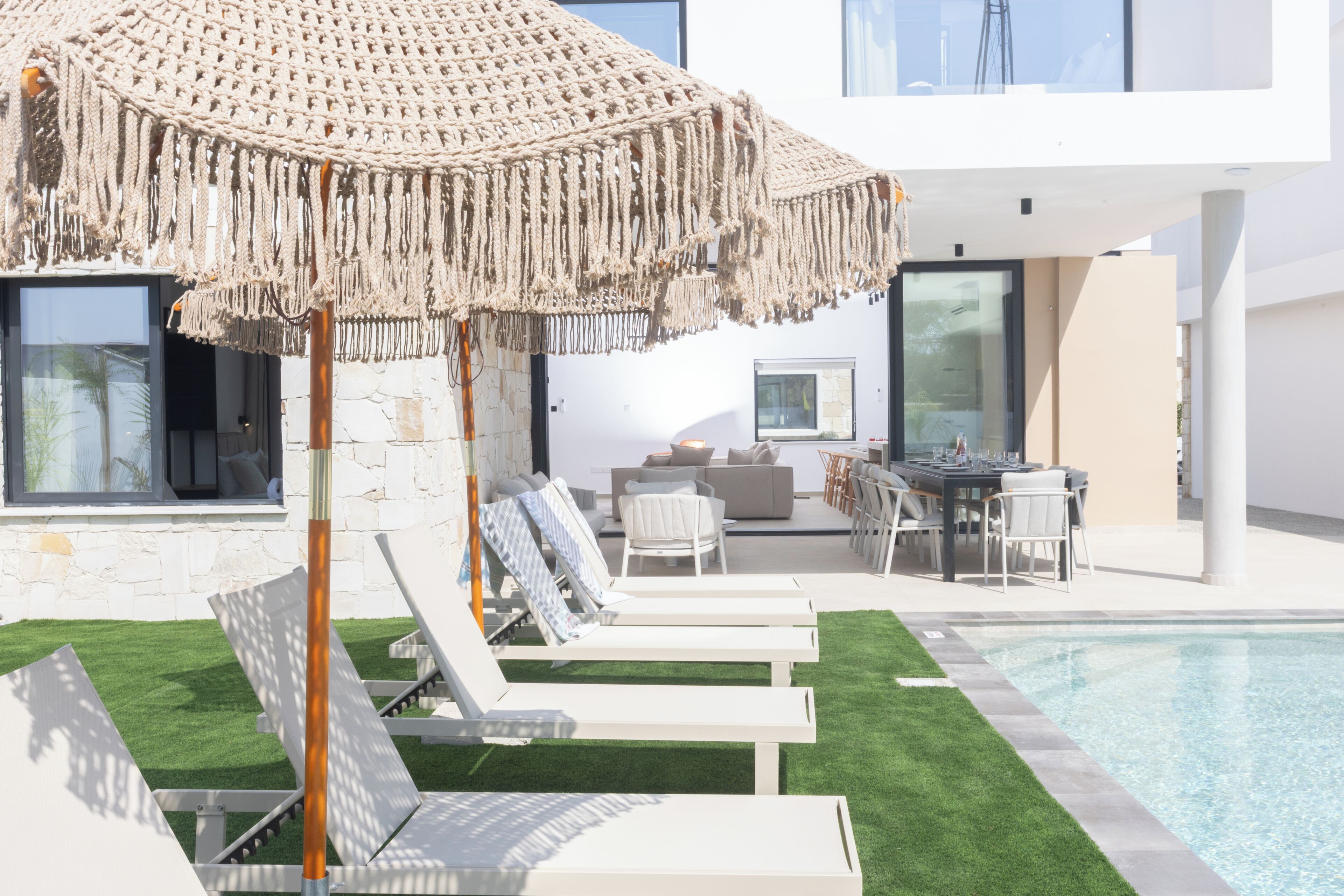 Villa, 5 Bedrooms, Private Pool, Garden View | Terrace/patio