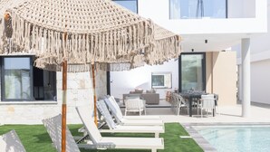 Villa, 5 Bedrooms, Private Pool, Garden View | Terrace/patio - Ayia Napa Orea Villa OR2 (Ayia Napa)