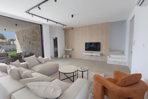 Villa, 5 Bedrooms, Private Pool, Garden View | Living room - Ayia Napa Orea Villa OR2 (Ayia Napa)