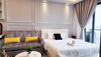 Condo, 1 Bedroom, Accessible, Balcony | 1 bedroom, soundproofing