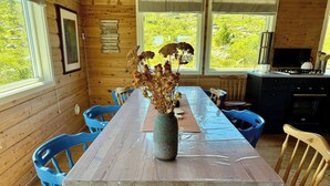Cabin, 5 Bedrooms, Smoking, Patio | Dining room - Charming Mountain Cabin (Strand)