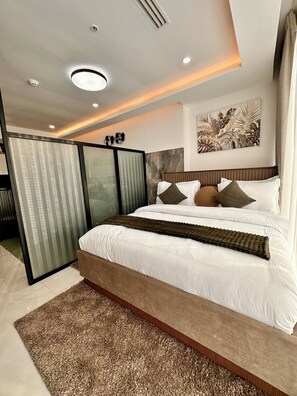 1 chambre, fer et planche à repasser, Wi-Fi, draps fournis