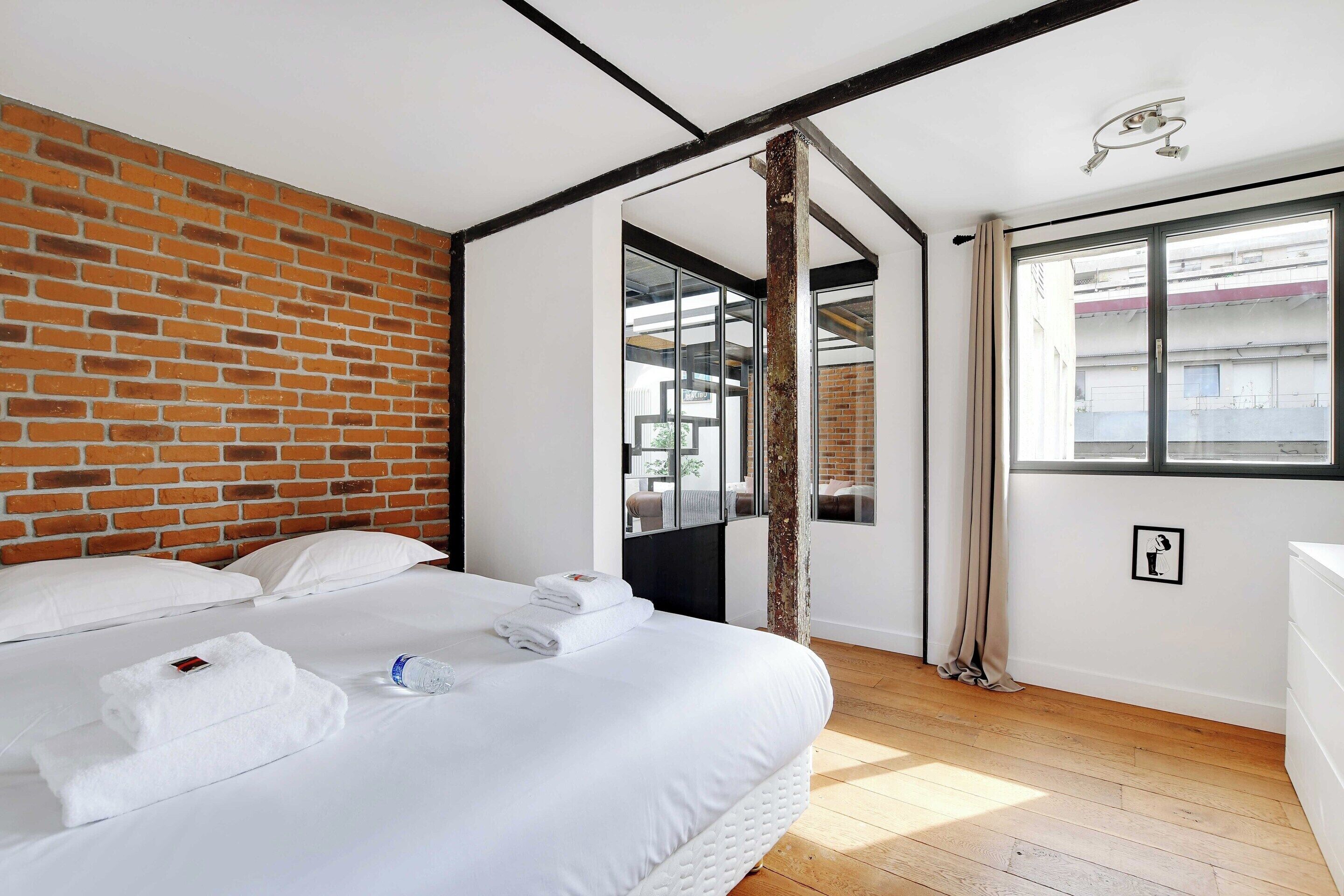 Appartement | 3 chambres, espace de travail pour ordinateur portable