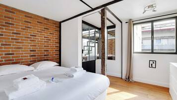 Appartement | 3 slaapkamers, een laptopwerkplek, een strijkplank/strijkijzer