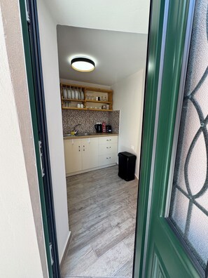 Entrée de l’hébergement