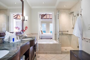 Hair dryer, towels