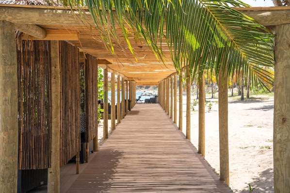 Overnattingsstedets uteområder